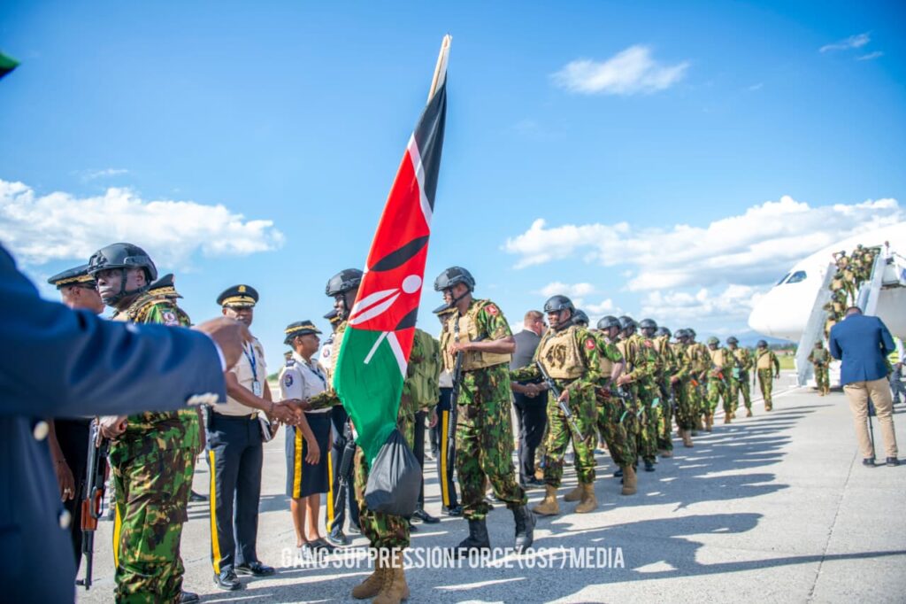 Haïti : 230 soldats kenyans renforcent la GSF dans la lutte contre les gangs